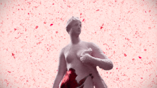 Maxime Baile Bijoute Production Endosphère la douleur remonte le long de la statue