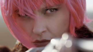 Margot de Kerangat Bijoute Production délivre moi gros plan du visage de la comédien